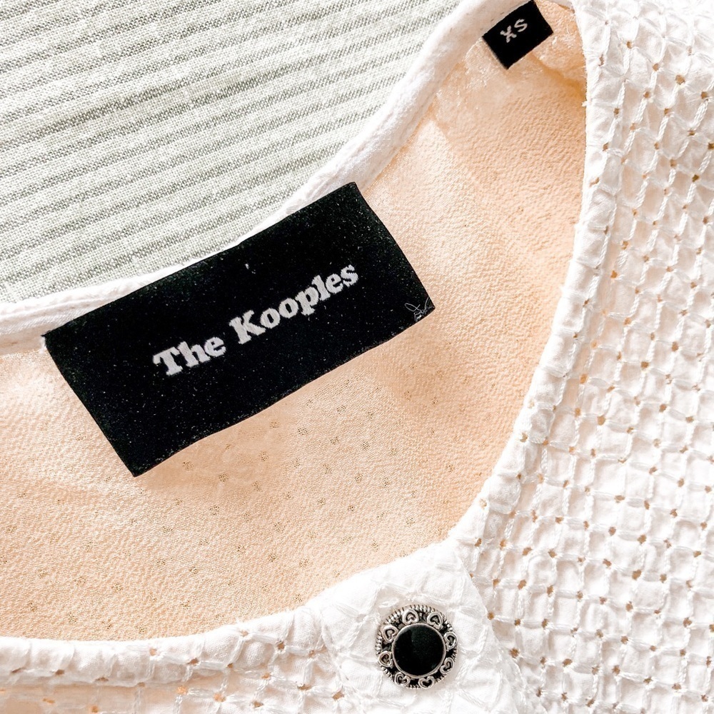 THE Kooples Button up lace layered dress - Picture 3 of 15